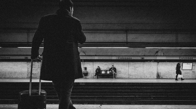 Foto di una porta sicura