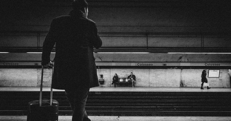 Foto di una porta sicura